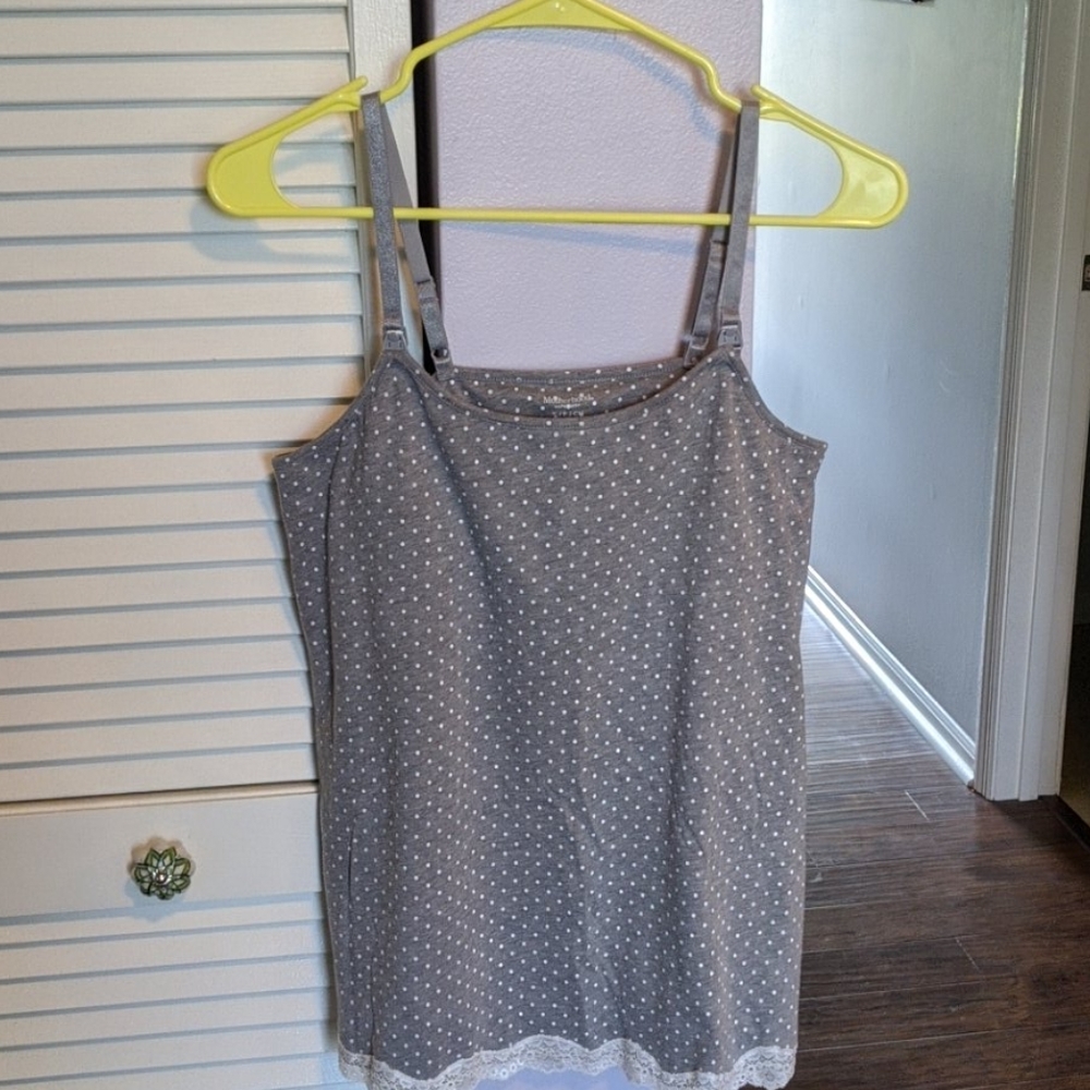 Motherhood Maternity/Nursing Pajama Set